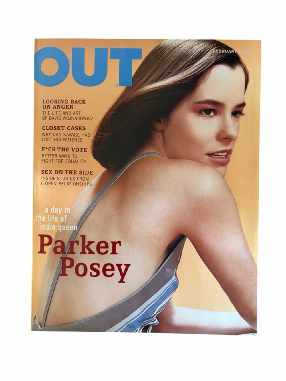 Magazine Parker Posey February Issue - Tan Cover